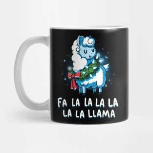 Christmas Llama Mug